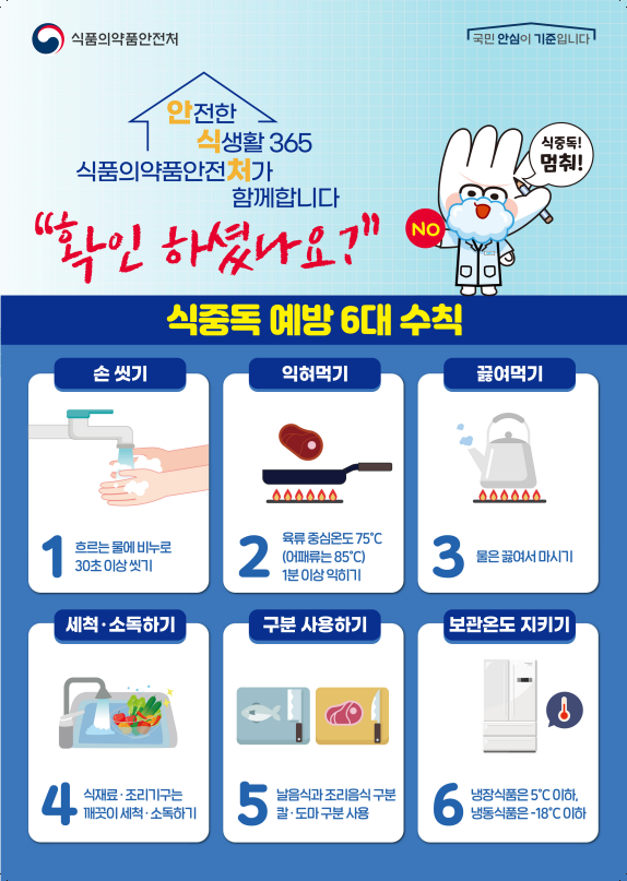 [포스터 제공 = 식품의약품안전처]