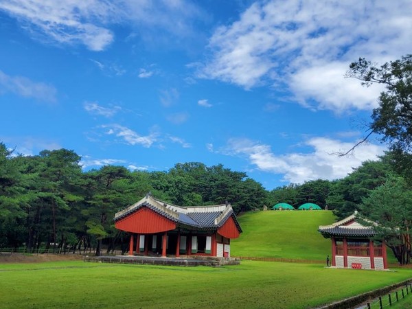 [ 헌·인릉 전경  =  문화재청 제공]