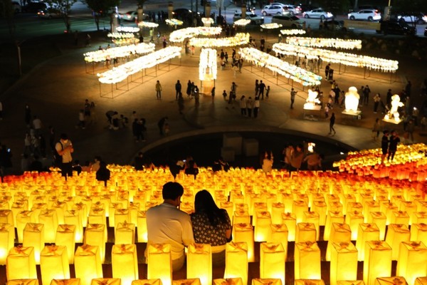 2022 한지문화제, 빛의 정원