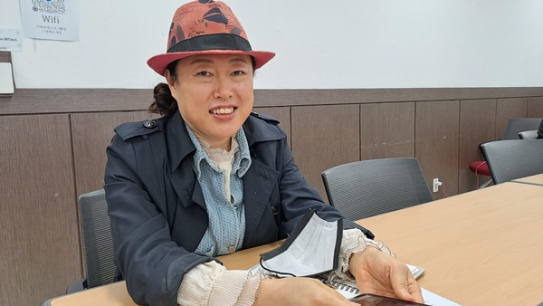 사진제공: 오선민                                           ▲백간문화제 대표 변강순님