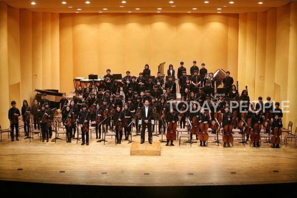      원주 청소년교향악단 연주회