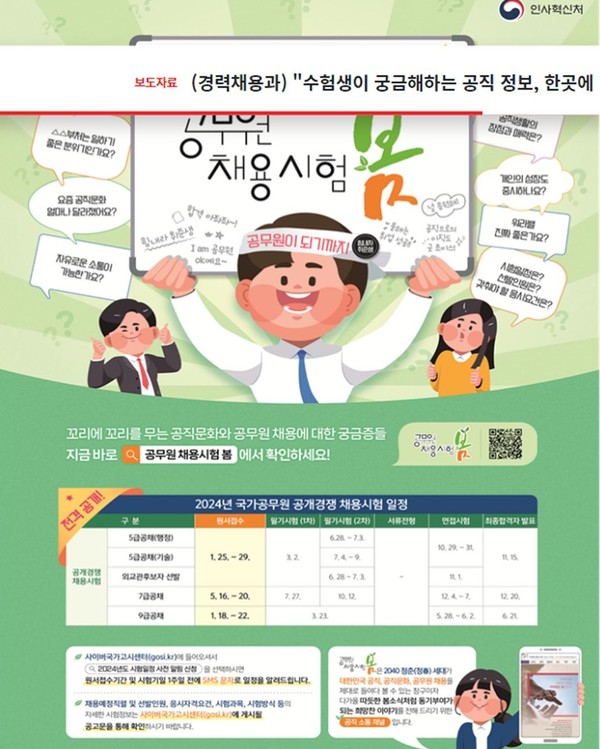 인사혁신처 보도자료